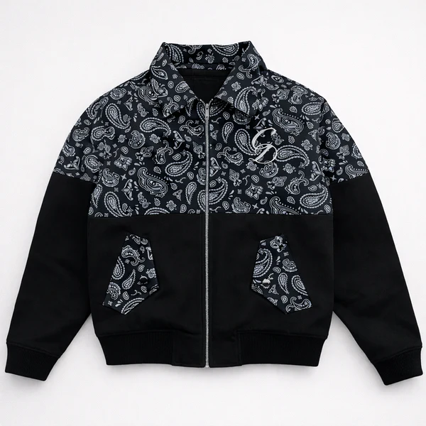 Paisley Rebellion Bomber jacket